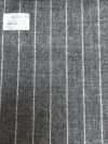 69582-69 26AW HERDREX [Flanella Della Tasmania] Seta E Lana Grigio Chiaro A Righe