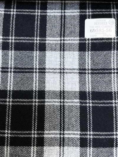 69585-56 26AW HERDREX [THE MILL CLASSICS] Mill Classics Quadri grigio