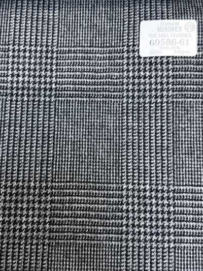 69586-61 26AW HERDREX [THE MILL CLASSICS] Mill Classics Glen Check Grigio