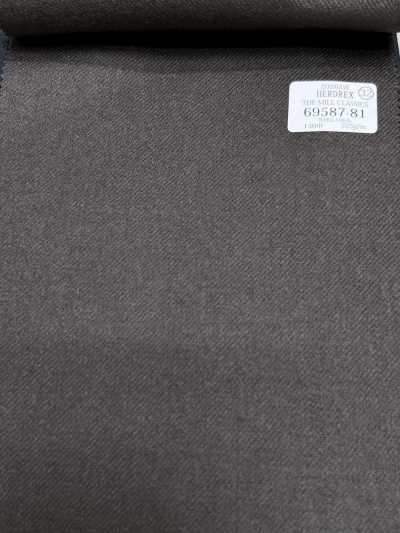 69587-81 26AW HERDREX [THE MILL CLASSICS] Mill Classics Marrone tinta unita