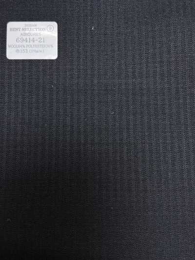 69414-21 26AW BESTSELECTION [AIRCORES] Aircores Blu navy scuro righe ombra