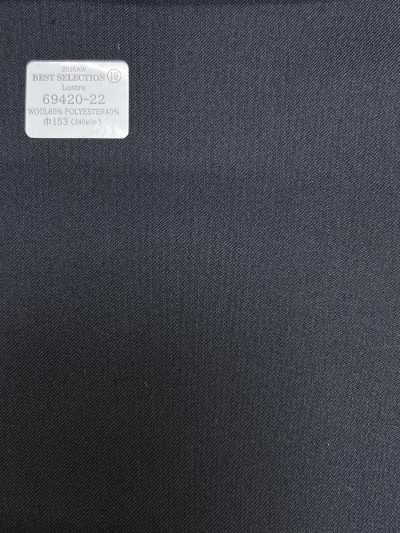 69420-22 26AW BESTSELECTION [Lustre] Lustre Blu navy scuro tinta unita