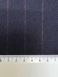 56CN5201 CANONICO (Canonico) Flanella di lana originale a righe blu navy scuro/rosso[Tessile] CANONICO Immagini aggiuntive
