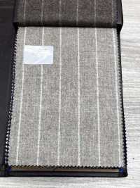 56CN5203 CANONICO ORIGINAL Flanella di lana a righe Beige/Bianco sporco[Tessile] CANONICO Immagini aggiuntive