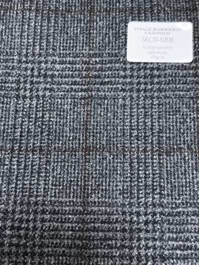 56CN5208 CANONICO SAXON SAXONY Glen Check grigio