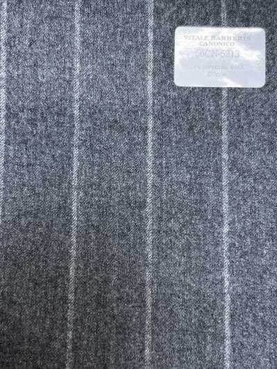 56CN5213 CANONICO (Canonico) Classici in flanella a righe grigio chiaro