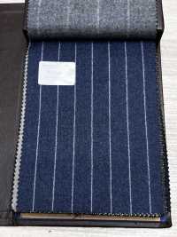 56CN5214 CANONICO Flanella Classics a righe blu[Tessile] CANONICO Immagini aggiuntive