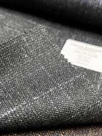 56CN5232 CANONICO WOOL SILK & LINEN TESSUTO PER ABITI FANTASIA Verde/Crema a quadri finestra[Tessile] CANONICO Immagini aggiuntive