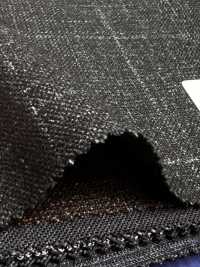 56CN5232 CANONICO WOOL SILK & LINEN TESSUTO PER ABITI FANTASIA Verde/Crema a quadri finestra[Tessile] CANONICO Immagini aggiuntive