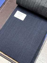 56CN5240 CANONICO Pettinato tradizionale 21 righe ombreggiate blu navy scuro[Tessile] CANONICO Immagini aggiuntive
