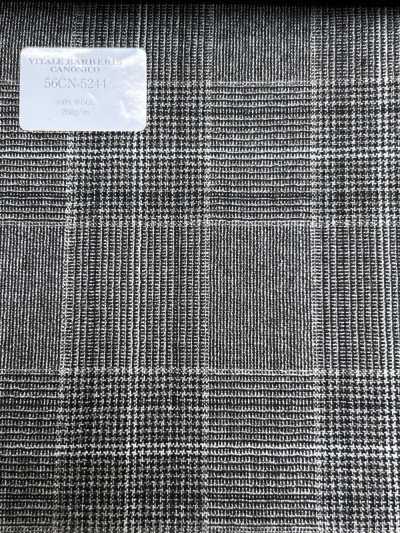 56CN5244 CANONICO tropical follato quadri Glen marrone