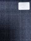 56CN5245 CANONICO Tropical follato blu navy a quadri Glen