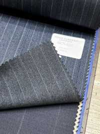 56CN5255 CANONICO RWS 21 PRUNELLE Righe blu navy[Tessile] CANONICO Immagini aggiuntive