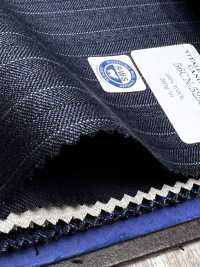56CN5255 CANONICO RWS 21 PRUNELLE Righe blu navy[Tessile] CANONICO Immagini aggiuntive