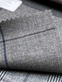 56CN5258 CANONICO (Canonico) PERENNIAL-CLASSICS Marrone/Blu navy a quadri a finestra[Tessile] CANONICO Immagini aggiuntive
