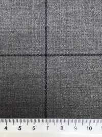 56CN5258 CANONICO (Canonico) PERENNIAL-CLASSICS Marrone/Blu navy a quadri a finestra[Tessile] CANONICO Immagini aggiuntive