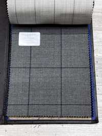 56CN5258 CANONICO (Canonico) PERENNIAL-CLASSICS Marrone/Blu navy a quadri a finestra[Tessile] CANONICO Immagini aggiuntive