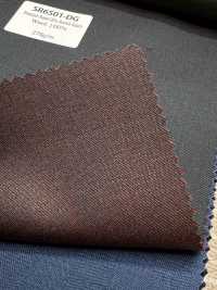 SR6501-DG Standard Premium Super120' a filo singolo stretch Solaro grigio scuro senza motivo iridescente di pr[Tessile] HOSOI SYOJI Immagini aggiuntive