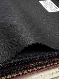 LA6511-BK Lana lamé di seta elasticizzata a righe nere, Made in Japan[Tessile] HOSOI SYOJI Immagini aggiuntive