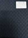 LA6511-GR Tessuto elasticizzato in lana, seta e lamé a righe verdi di produzione giapponese
