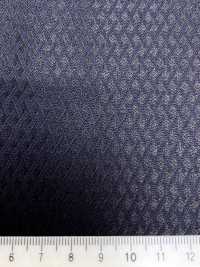 SK6511-NV Prodotto in Giappone seta lana elasticizzata motivo a rombi blu navy[Tessile] HOSOI SYOJI Immagini aggiuntive