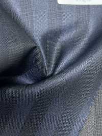 SK6512-NV Riga blu navy elasticizzata in seta e lana di produzione giapponese[Tessile] HOSOI SYOJI Immagini aggiuntive