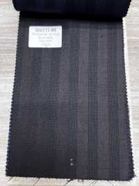 SK6512-BR Lana e seta elasticizzata a righe marroni, di fabbricazione giapponese[Tessile] HOSOI SYOJI Immagini aggiuntive