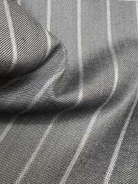 SK6521-GY Seta e lana elasticizzata a righe grigie, made in Japan[Tessile] HOSOI SYOJI Immagini aggiuntive