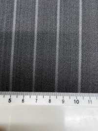 SK6521-GY Seta e lana elasticizzata a righe grigie, made in Japan[Tessile] HOSOI SYOJI Immagini aggiuntive