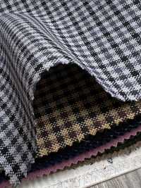 MH6511-LG Standard Lana Mohair Pettinata Made in Japan (Tonic Style) A Quadri Grigio Chiaro[Tessile] HOSOI SYOJI Immagini aggiuntive