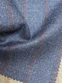 LP6606 Loro Piana Blu navy × riga rossa[Tessuti] HOSOI SYOJI Immagini aggiuntive