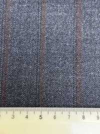 LP6606 Loro Piana Blu navy × riga rossa[Tessuti] HOSOI SYOJI Immagini aggiuntive