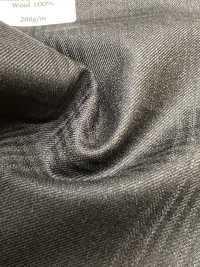 PR6531-CG Standard nazionale Premium Super120's in filato singolo elasticizzato a righe in velluto a coste gri[Tessile] HOSOI SYOJI Immagini aggiuntive