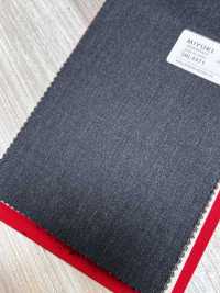 3ML4471 26AW MIYUKI ESSENTIALS twill elasticizzato tinta unita grigio antracite[Tessile] Lanificio Miyuki Immagini aggiuntive