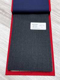 3ML4471 26AW MIYUKI ESSENTIALS twill elasticizzato tinta unita grigio antracite[Tessile] Lanificio Miyuki Immagini aggiuntive