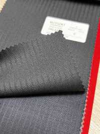 3ML4482 26AW MIYUKI Textile MIYUKI ESSENTIALS Twill elasticizzato Navy tinta unita[Tessile] Lanificio Miyuki Immagini aggiuntive