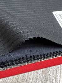 3ML4482 26AW MIYUKI Textile MIYUKI ESSENTIALS Twill elasticizzato Navy tinta unita[Tessile] Lanificio Miyuki Immagini aggiuntive