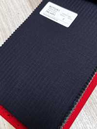3ML4493 26AW MIYUKI Tessile ESSENTIALS Twill elasticizzato a righe blu navy Lanificio Miyuki Immagini aggiuntive