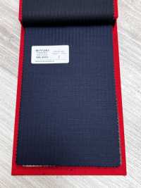3ML4493 26AW MIYUKI Tessile ESSENTIALS Twill elasticizzato a righe blu navy Lanificio Miyuki Immagini aggiuntive