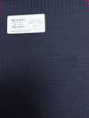 3ML4493 26AW MIYUKI Tessile ESSENTIALS Twill elasticizzato a righe blu navy