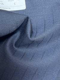 3ML4515 26AW MIYUKI Tessile ESSENTIALS Twill elasticizzato a righe blu navy Lanificio Miyuki Immagini aggiuntive