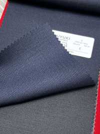3ML4526 26AW MIYUKI Textile MIYUKI ESSENTIALS Twill elasticizzato Navy tinta unita[Tessile] Lanificio Miyuki Immagini aggiuntive