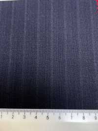 4MG4550 26AW MARUNOUCHI Saia a righe blu navy[Tessile] Lanificio Miyuki Immagini aggiuntive