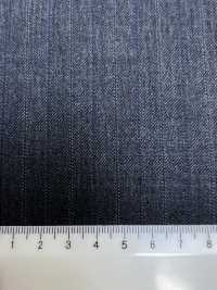 4MG4572 26AW MARUNOUCHI Twill rigato grigio medio[Tessile] Lanificio Miyuki Immagini aggiuntive