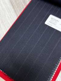 4MG4561 26AW MARUNOUCHI Saia a righe blu navy[Tessile] Lanificio Miyuki Immagini aggiuntive