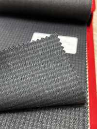 4MG4605 26AW MARUNOUCHI twill a quadri navy[Tessile] Lanificio Miyuki Immagini aggiuntive