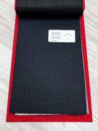 4MG4605 26AW MARUNOUCHI twill a quadri navy[Tessile] Lanificio Miyuki Immagini aggiuntive