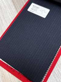 4ML4412 26AW THE CITY Twill a righe navy[Tessile] Lanificio Miyuki Immagini aggiuntive
