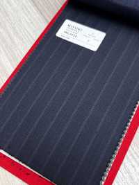 4ML4434 26AW THE CITY Twill a righe navy[Tessile] Lanificio Miyuki Immagini aggiuntive