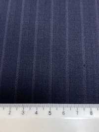 4ML4434 26AW THE CITY Twill a righe navy[Tessile] Lanificio Miyuki Immagini aggiuntive